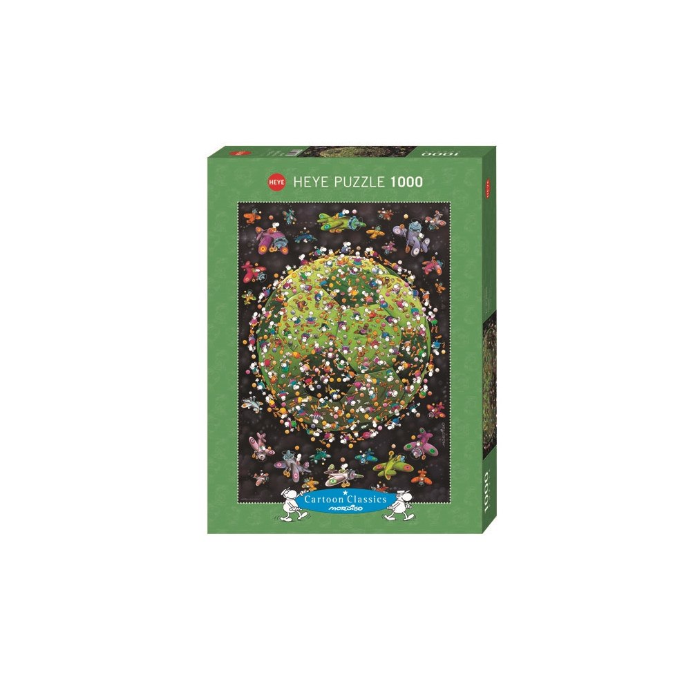 HEYE Cartoon Mordillo Football, Pussel, 1000 bitar, Heye