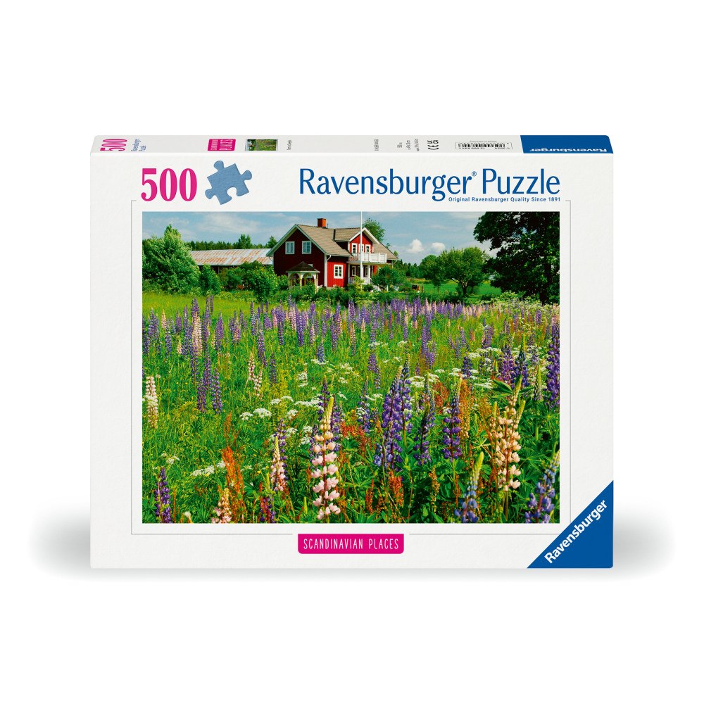 Ravensburger Pussel Farm in Sweden 500p
