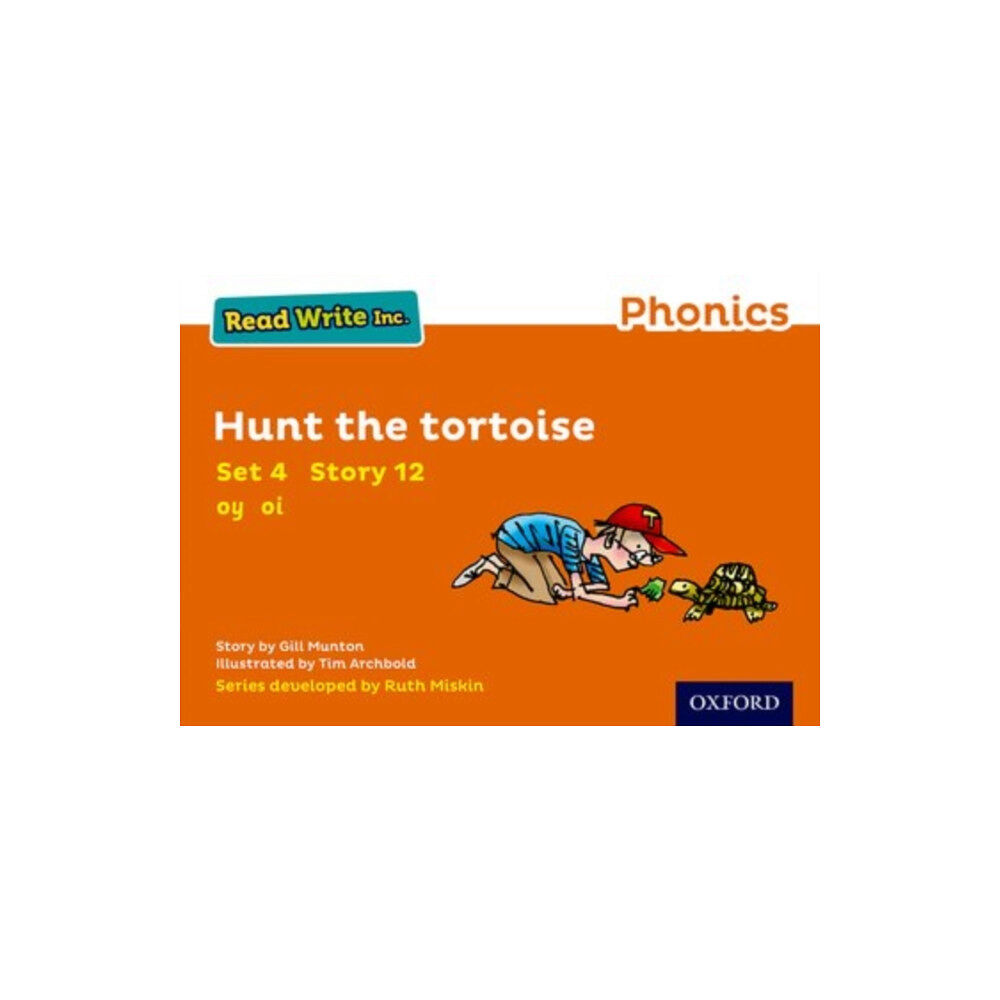 Oxford University Press Read Write Inc. Phonics: Hunt the Tortoise (Orange Set 4 Storybook 12) (häftad, eng)
