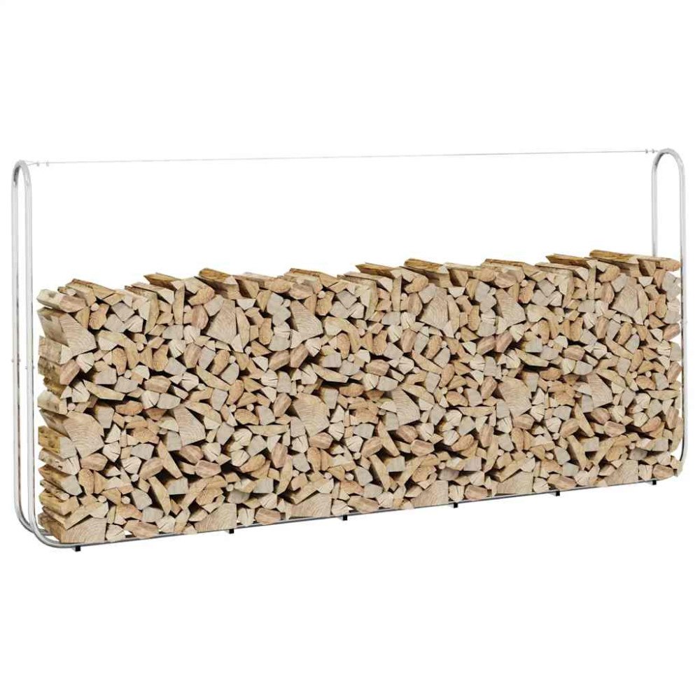 vidaXL Vedställ 300x25x150 cm galvaniserat stål