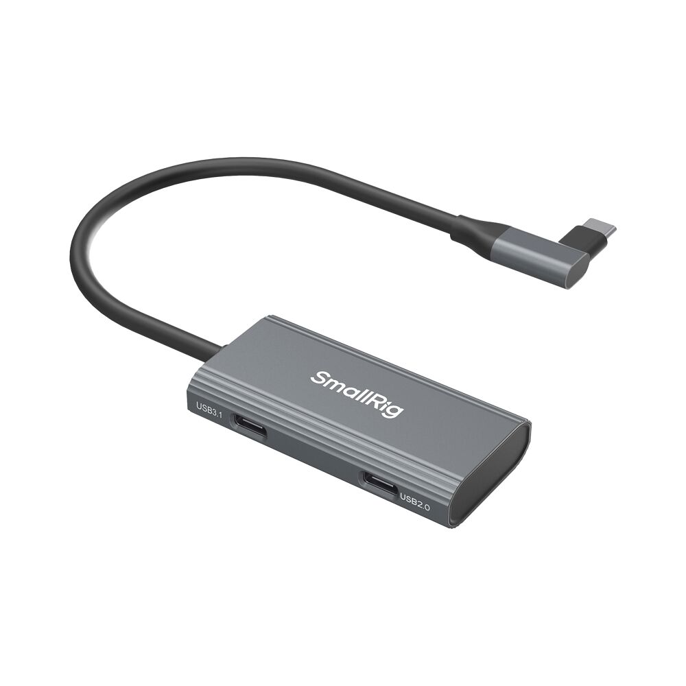 SMALLRIG SmallRig 4598 USB-C Hub 4-in-1 PD/USB-C 3.1/USB-C 2.0 with Audio Adapter