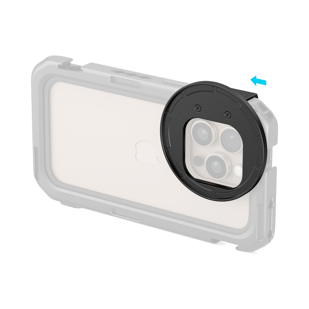 SMALLRIG SmallRig 5010 Attachable Filter Adapter for iPhone 16 Series Cage 67mm