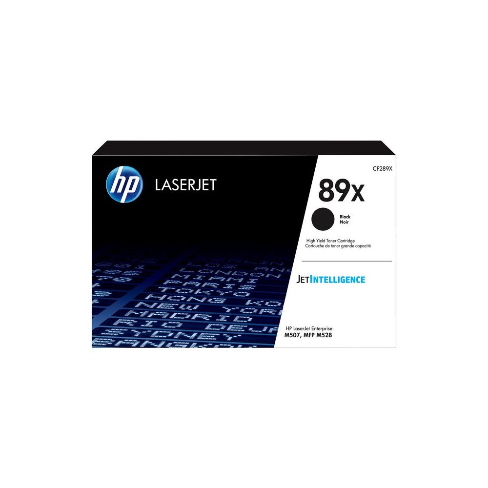 HP Toner HP CF289X 89X 10K svart