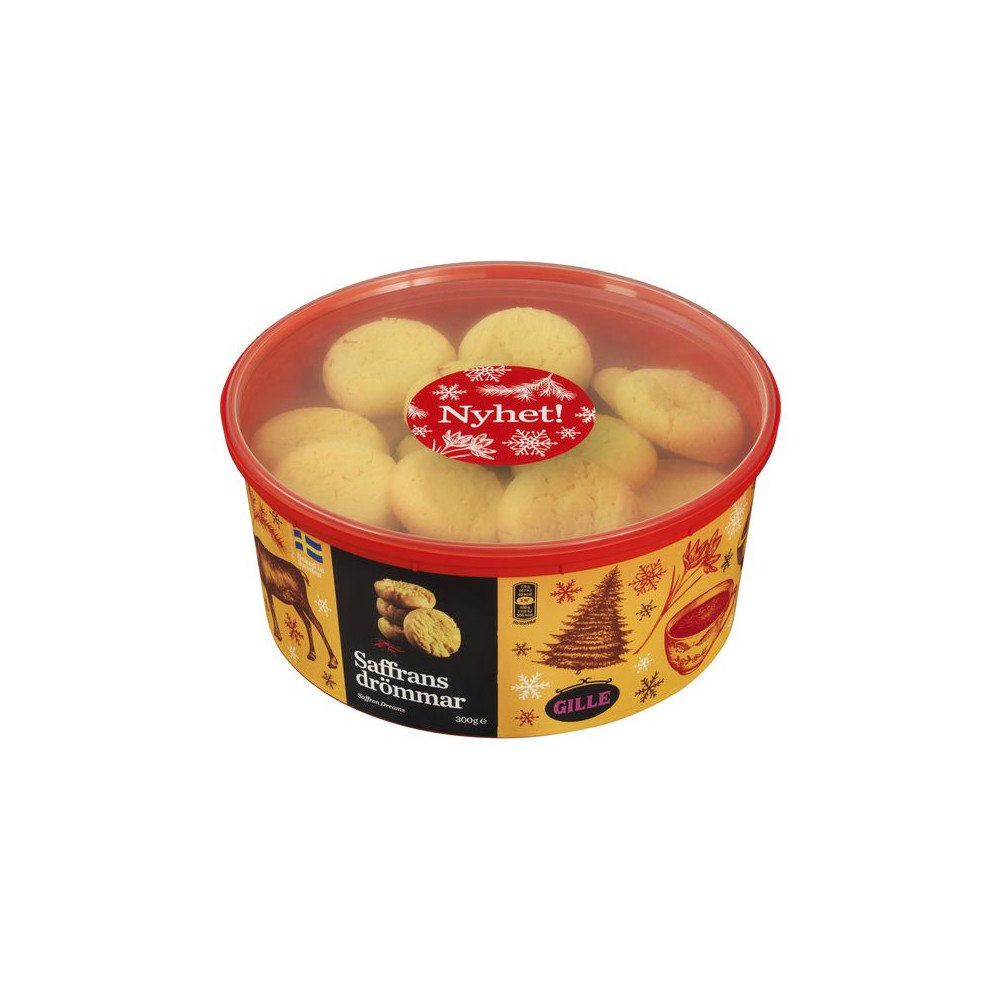 GILLE Kakor GILLE Saffransdrömmar 300g