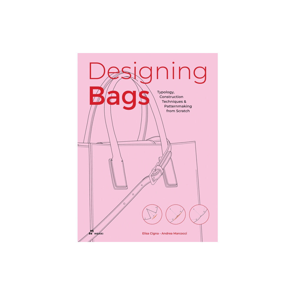 Hoaki Designing Bags: Typology, Construction Techniques, Analogue and Digital Patternmaking from Scratch (häftad, eng)