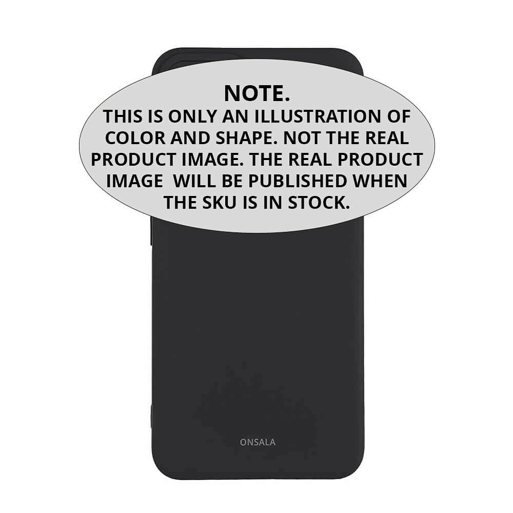 ONSALA Back Silicone Touch Recycled Samsung S25 5G Black