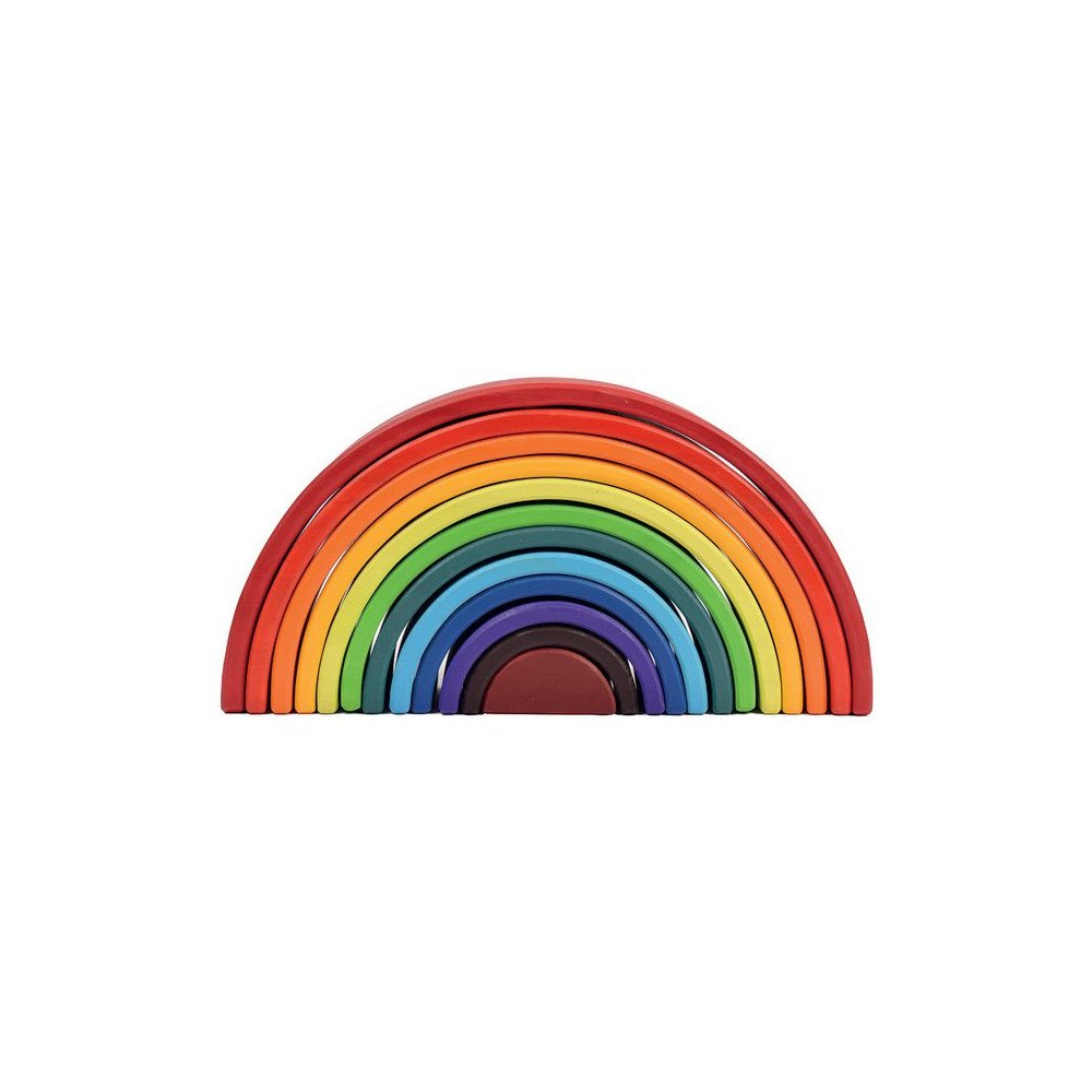 MYPAUZE Regnbågsklossar båge 12 delar