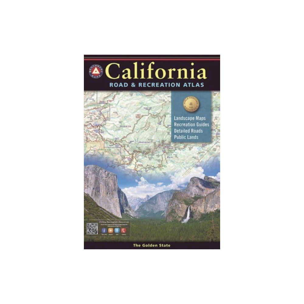 Benchmark Maps California Road and Recreation Atlas (bok, spiral, eng)