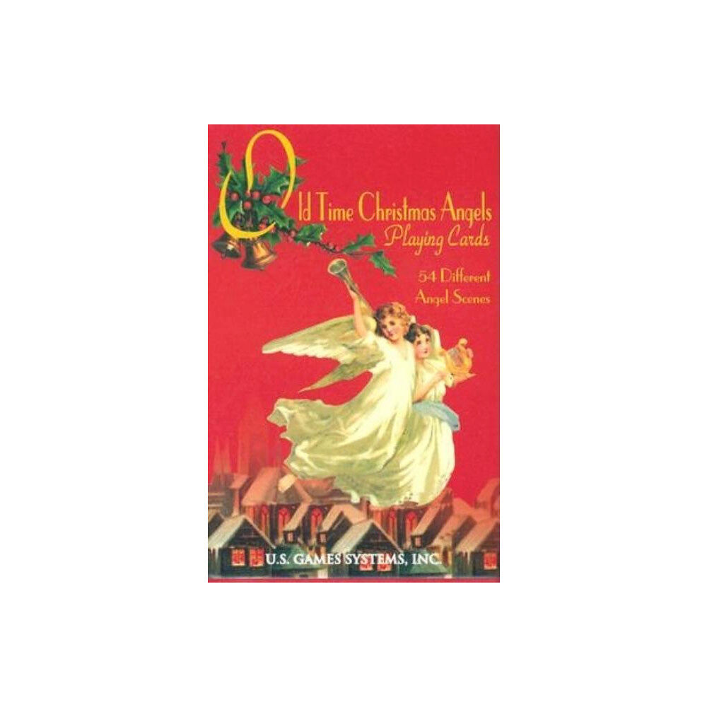 US Games Systems, Inc. Old Time Christmas Angel Playing Cards