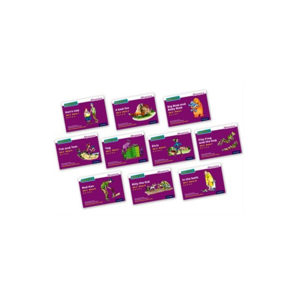 Oxford University Press Read Write Inc. Phonics: Purple Set 2 Core Storybooks (Mixed Pack of 10) (häftad, eng)