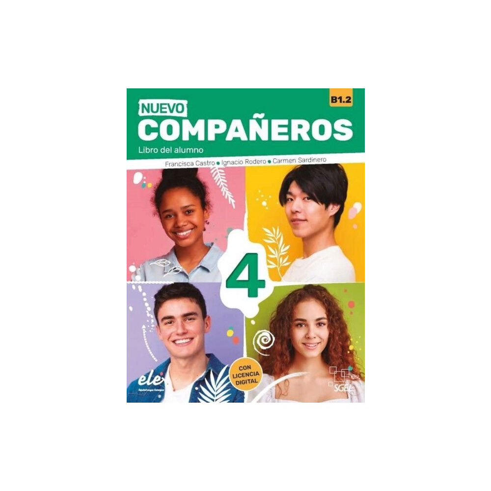 Sociedad General Espanola de Libreria Nuevo Companeros 4 - Libro del alumno + licencia digital. B1.2 (häftad, spa)
