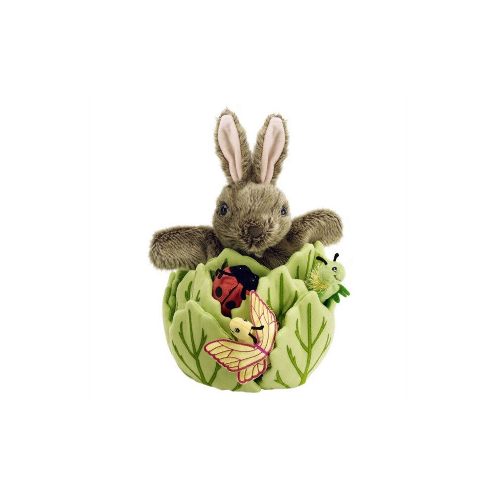 THE PUPPET COMPANY Rabbit in a Lettuce (with 3 Mini Beasts) Soft Toy (häftad, eng)