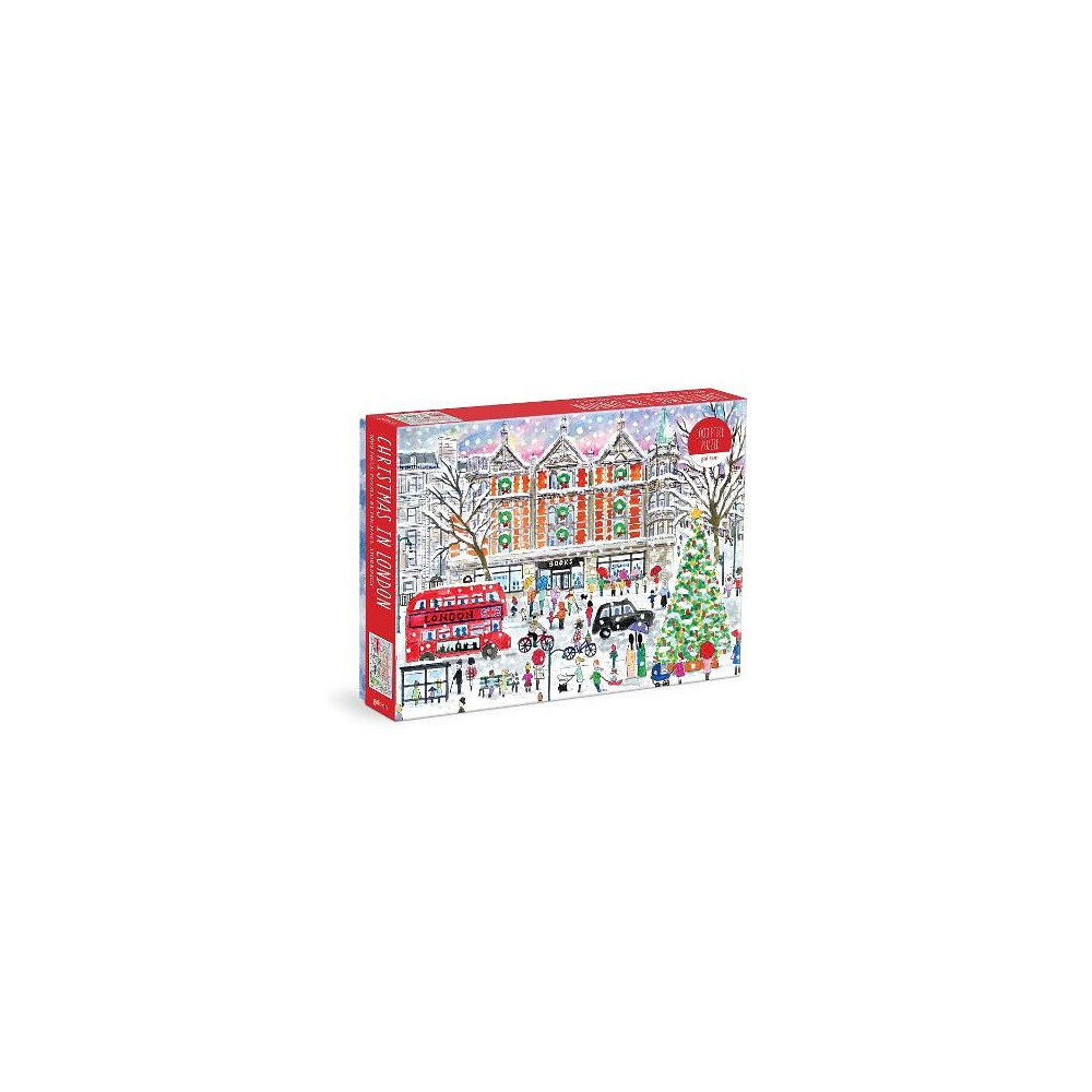 MacMillan Ltd NON Books Michael Storrings Christmas in London 1000 Piece Puzzle (bok, eng)