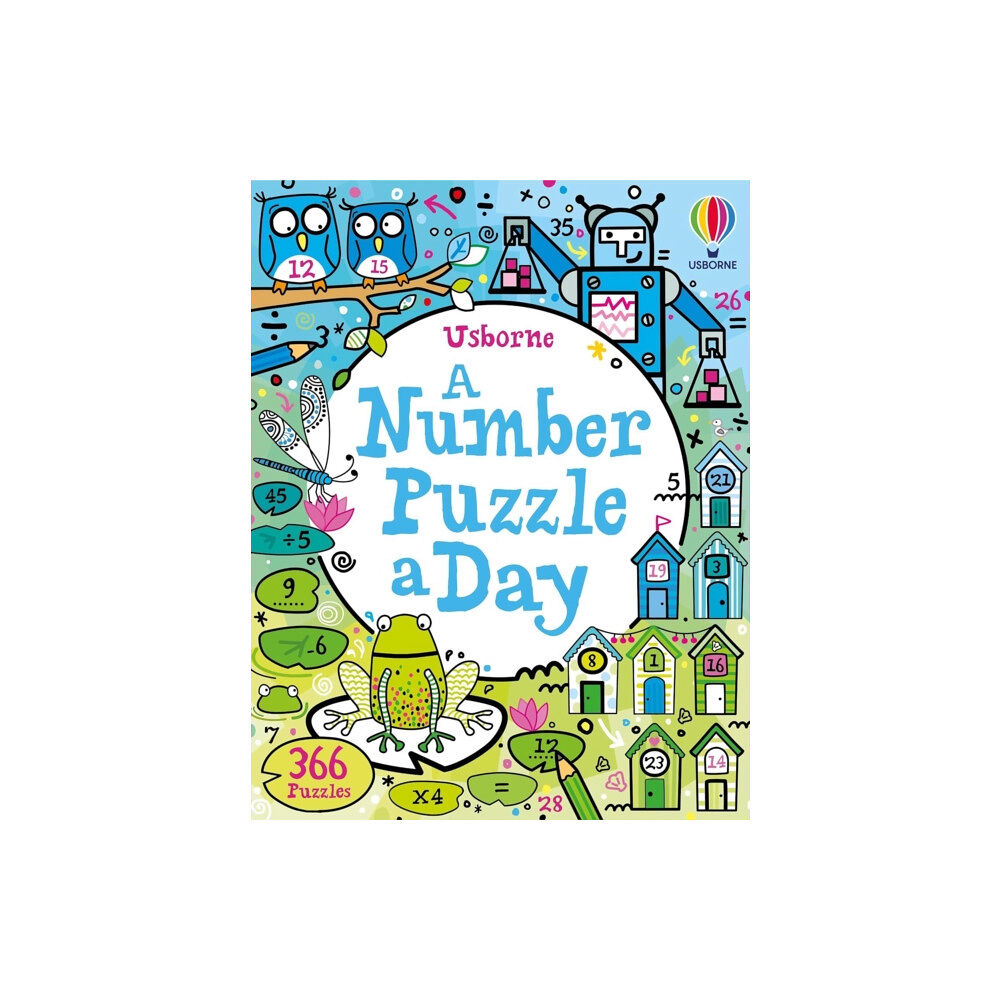 Usborne Publishing Ltd A Number Puzzle a Day (häftad, eng)