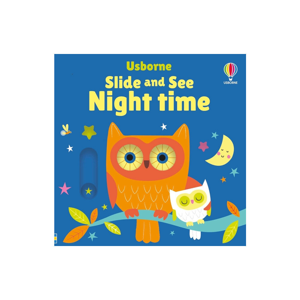 Usborne Publishing Ltd Slide and See Night Time (bok, board book, eng)