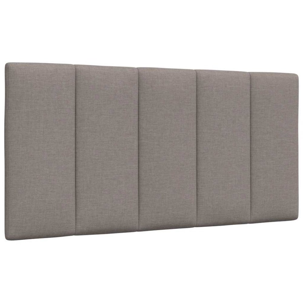 vidaXL Dyna till huvudgavel taupe 100 cm tyg