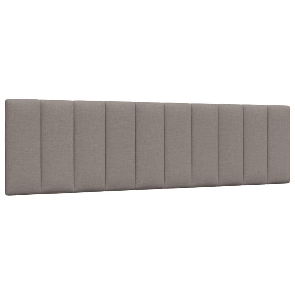 vidaXL Dyna till huvudgavel taupe 180 cm tyg