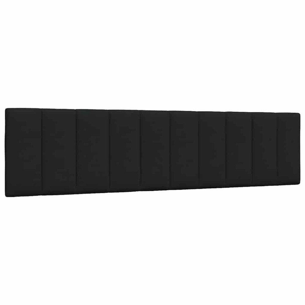 vidaXL Dyna till huvudgavel svart 200 cm tyg