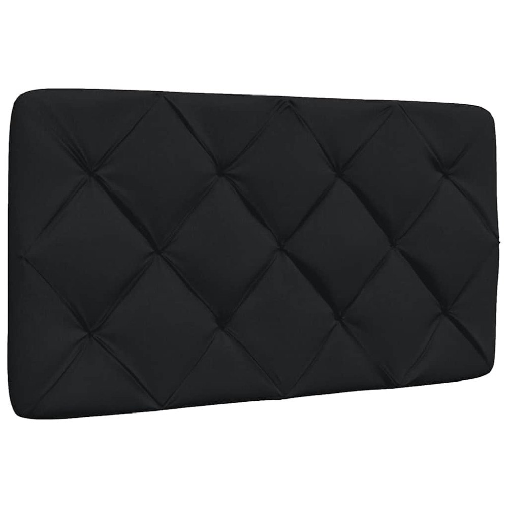 vidaXL Dyna till huvudgavel svart 80 cm tyg