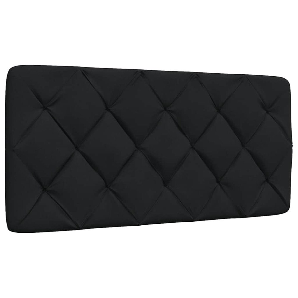 vidaXL Dyna till huvudgavel svart 100 cm tyg
