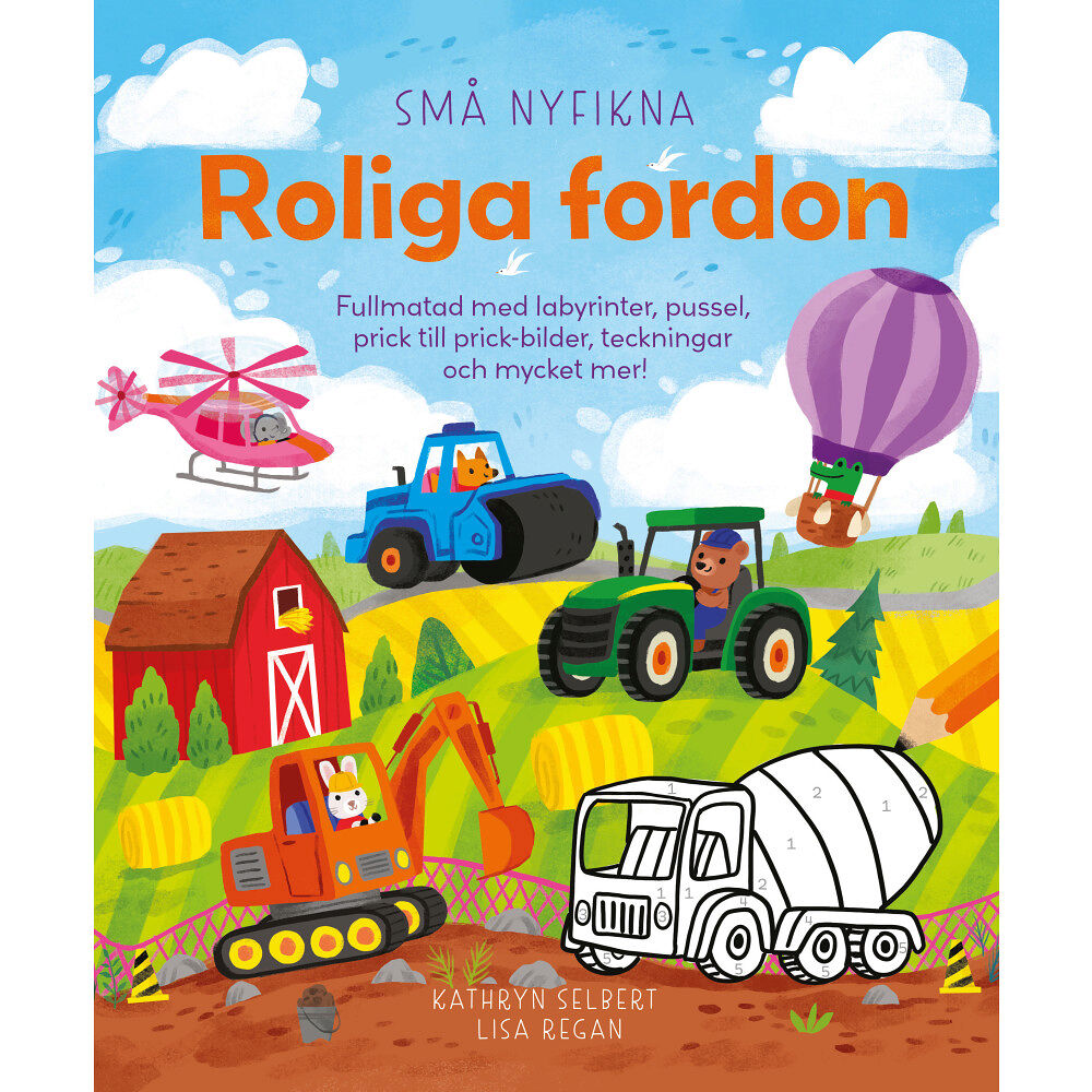 Barthelson Förlag Roliga fordon (inbunden)