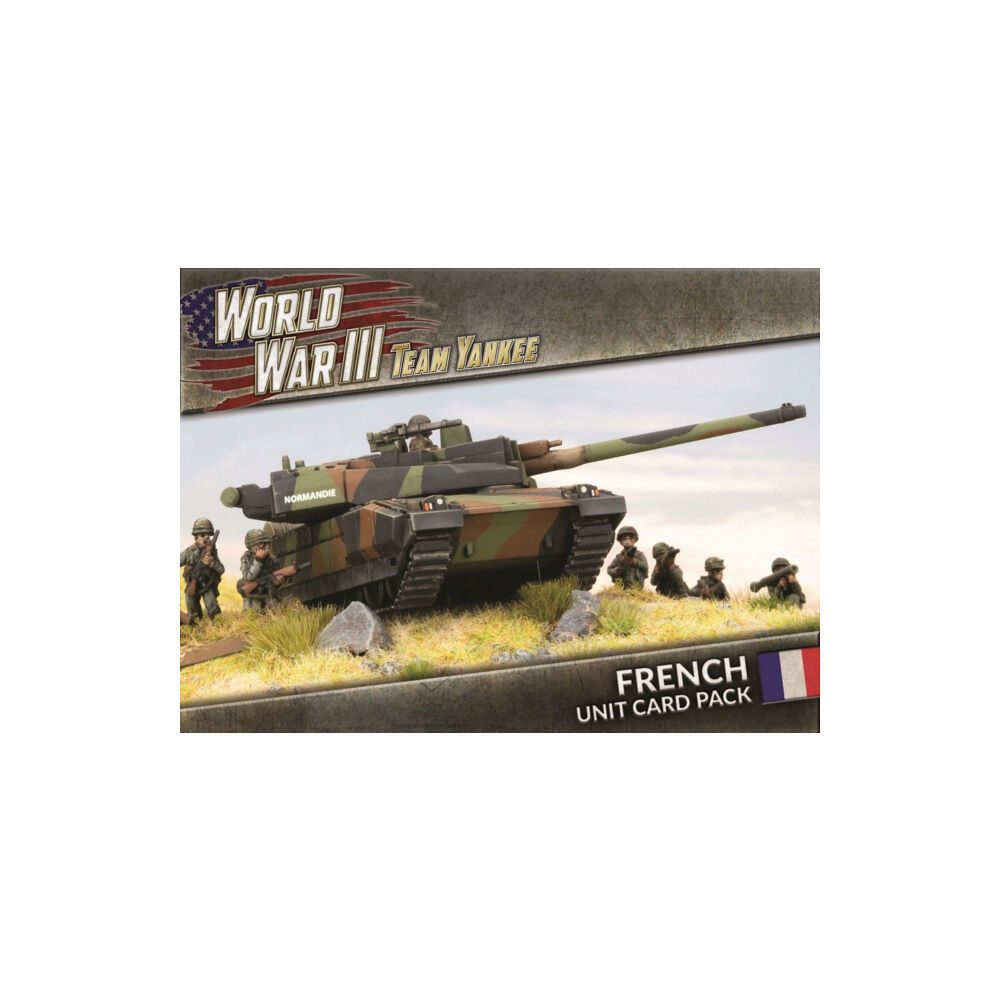 Battlefront Miniatures French Unit Card Pack (33X Cards)