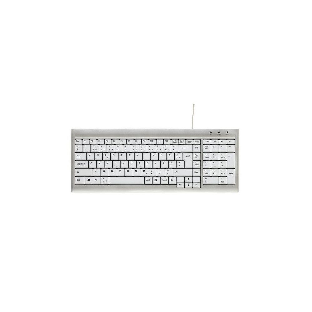 No Brand Tangentbord SPACESAVER 4044SI-SE-FI S