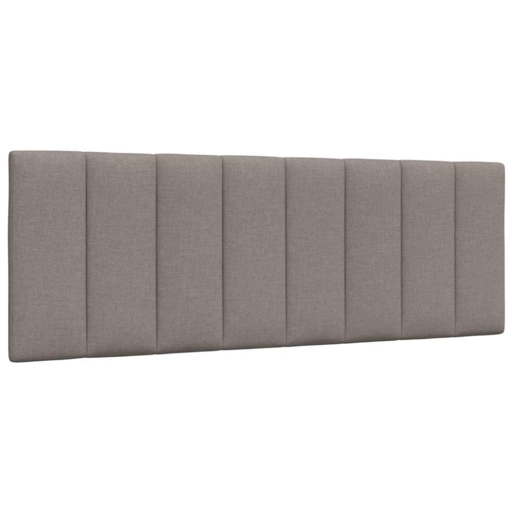 vidaXL Dyna till huvudgavel taupe 120 cm tyg