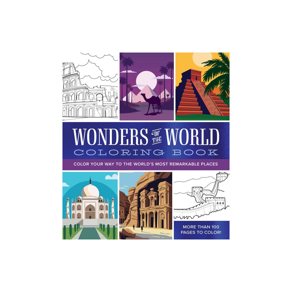 Quarto Publishing Group USA Inc Wonders of the World Coloring Book (häftad, eng)