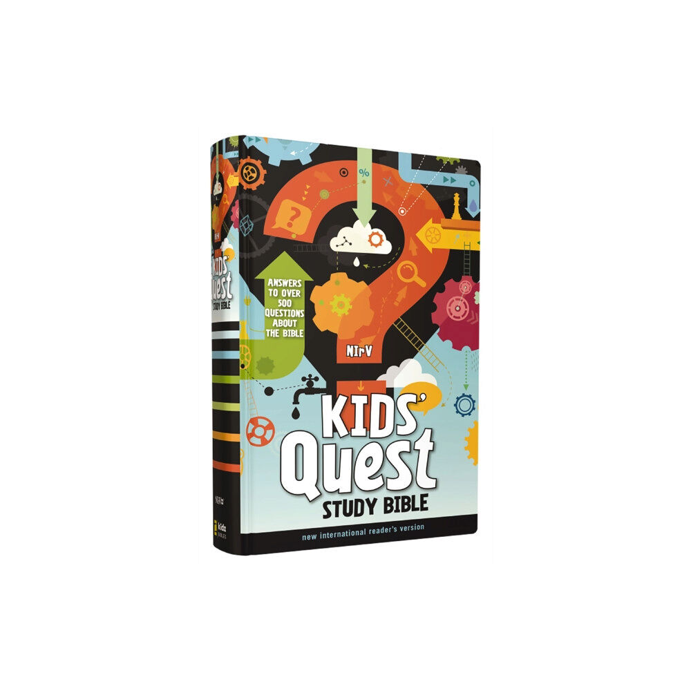 Zondervan NIrV, Kids' Quest Study Bible, Hardcover (inbunden, eng)