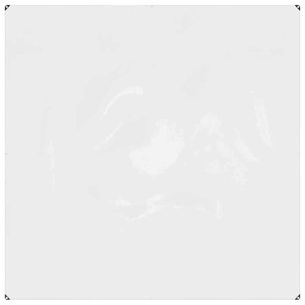 vidaXL Klar presenning med öljetter 2x2 m PVC