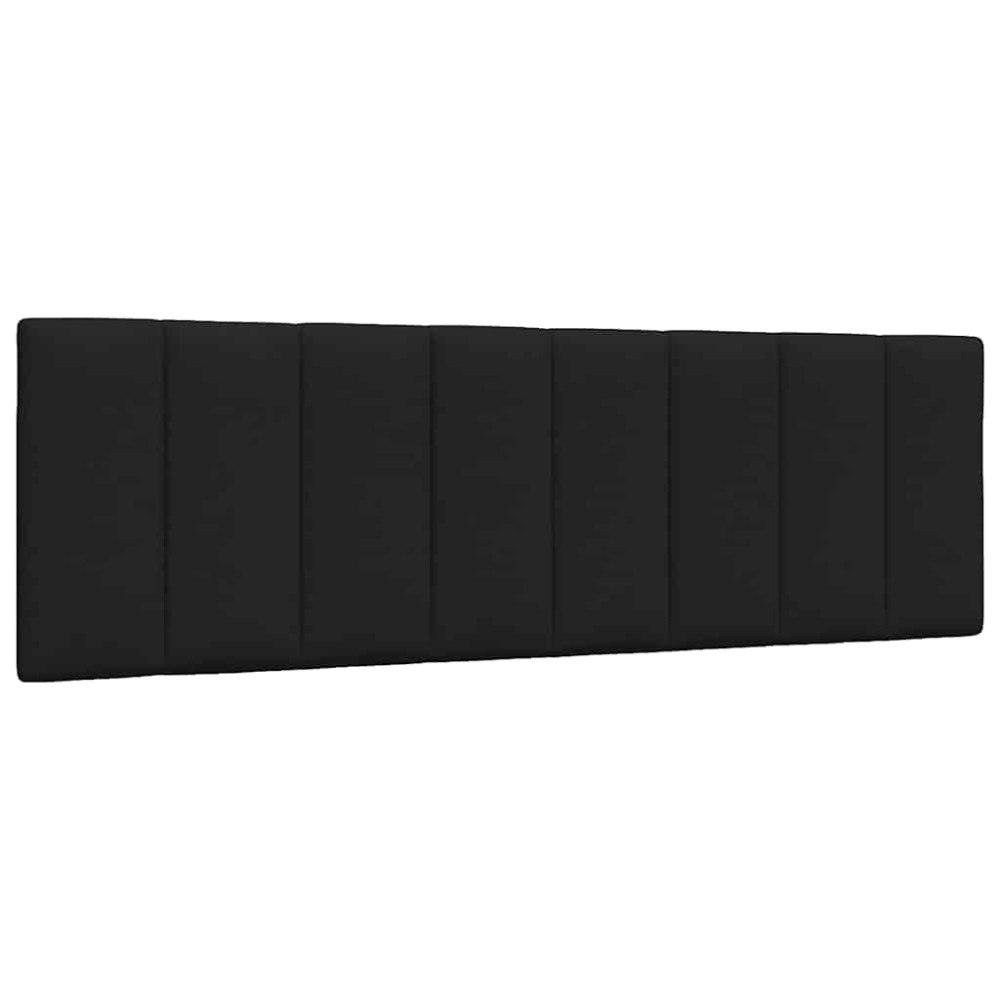 vidaXL Dyna till huvudgavel svart 160 cm tyg