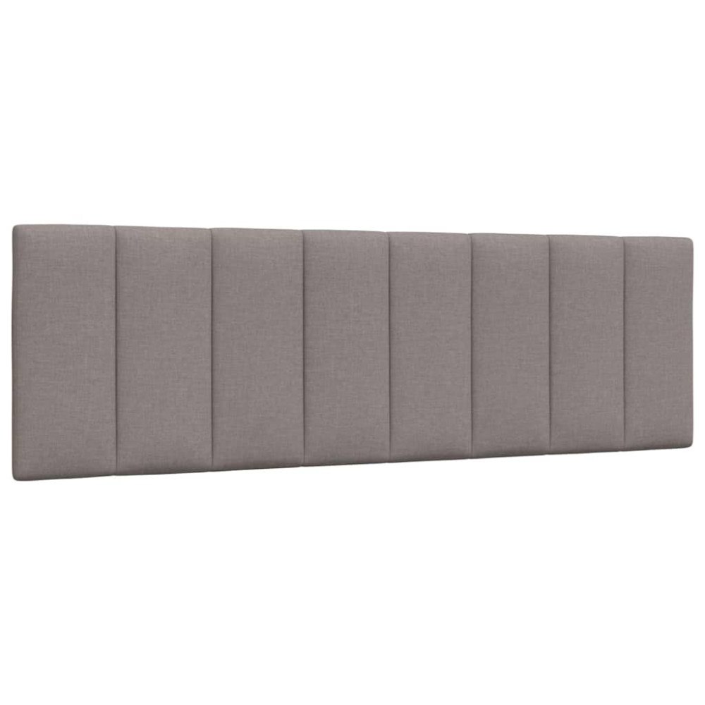vidaXL Dyna till huvudgavel taupe 160 cm tyg