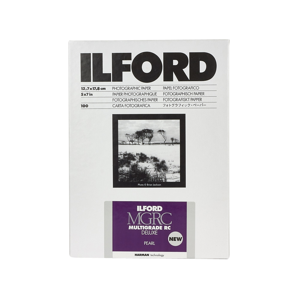 ILFORD PHOTO Ilford Multigrade RC Deluxe Pearl 12.7x17.8cm 500