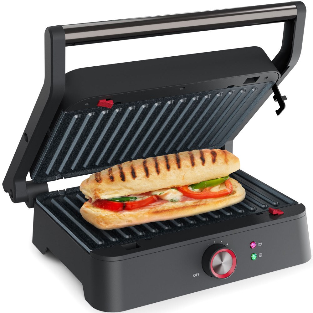 Princess Kontaktgrill Utfällbar 117502 1500W 27,5X18cm