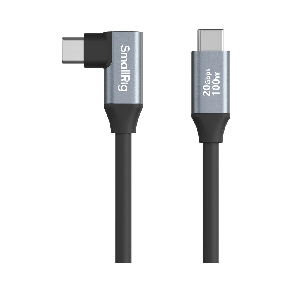 SMALLRIG SmallRig 4791 USB-C (Straight) to USB-C (Angled) Data Cable 60cm