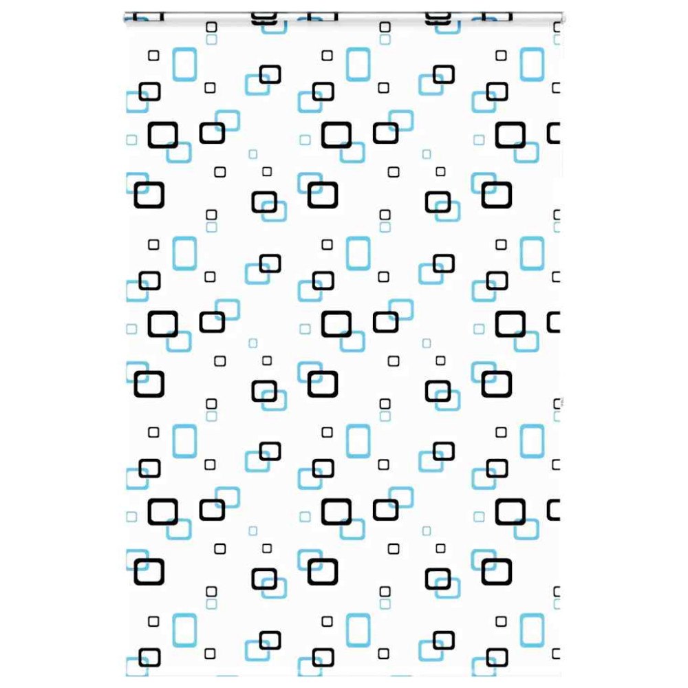 vidaXL Duschrullgardin med kassett 150x240 cm tygbredd 146 cm