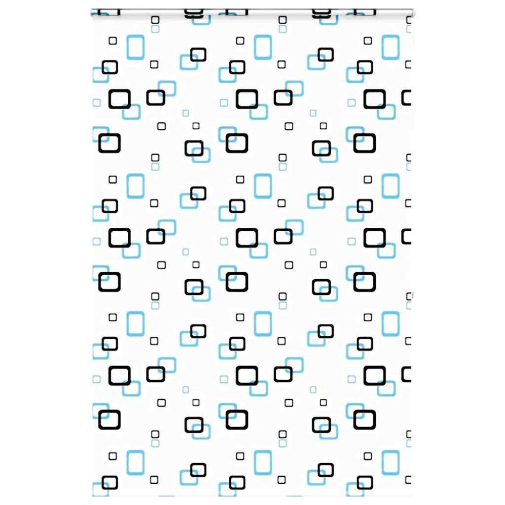 vidaXL Duschrullgardin med kassett 160x240 cm tygbredd 156 cm