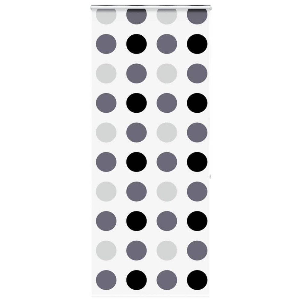 vidaXL Duschrullgardin med kassett 110x240 cm tyg bredd 106 cm