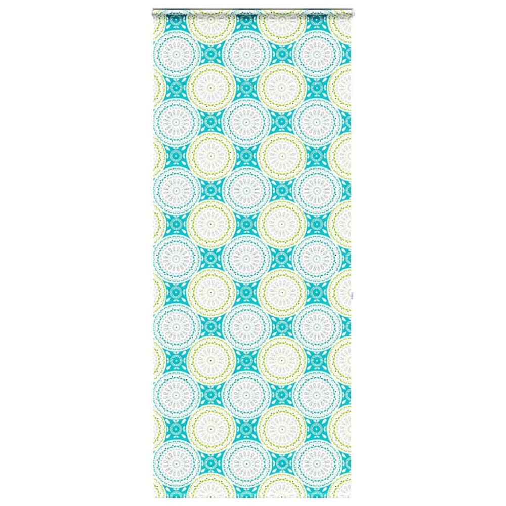 vidaXL Duschrullgardin med kassett 100x240 cm tyg bredd 96 cm