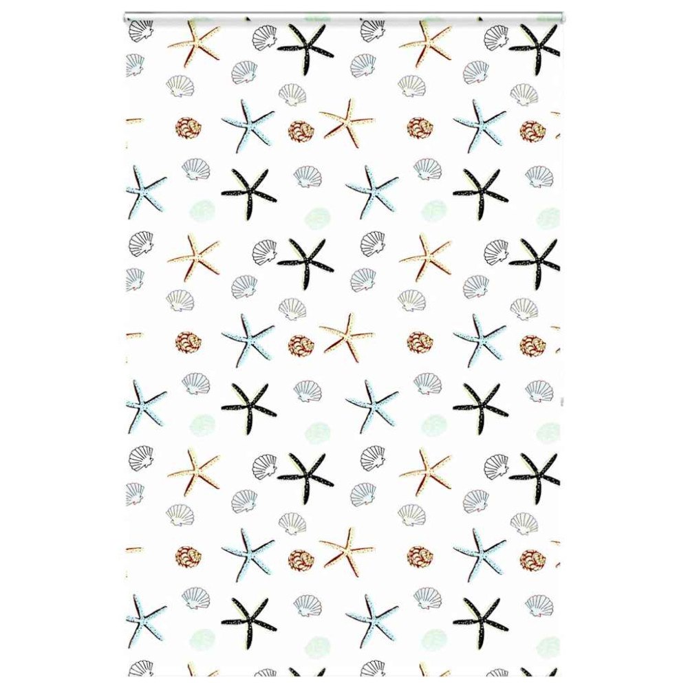 vidaXL Duschrullgardin med kassett 160x240 cm tygbredd 156 cm