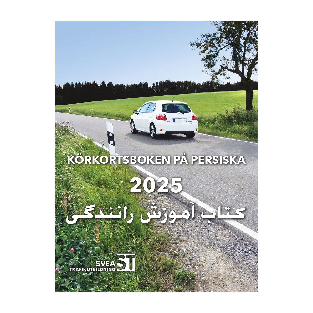 Svea Trafikutbildning Körkortsboken på Persiska 2025 (häftad, per)