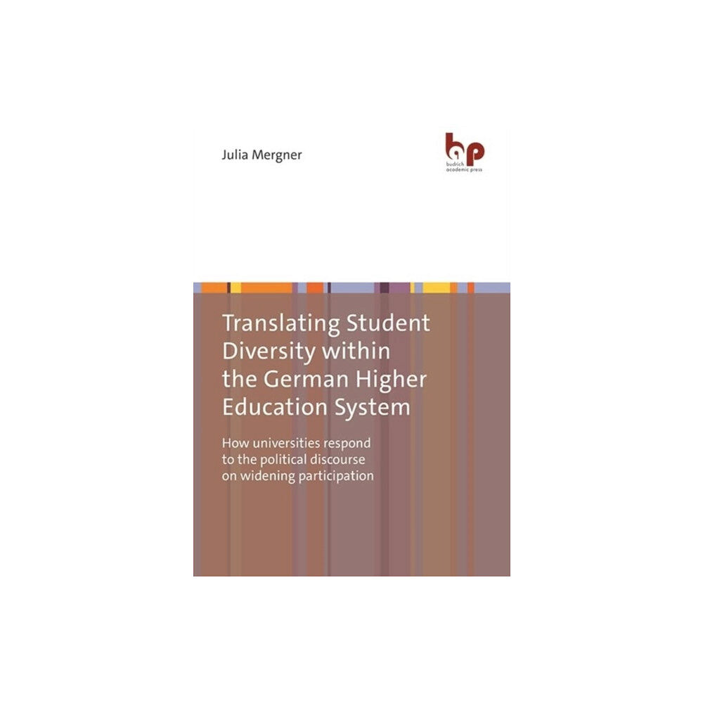 Verlag Barbara Budrich Translating Student Diversity Within the German Higher Education System (häftad, eng)