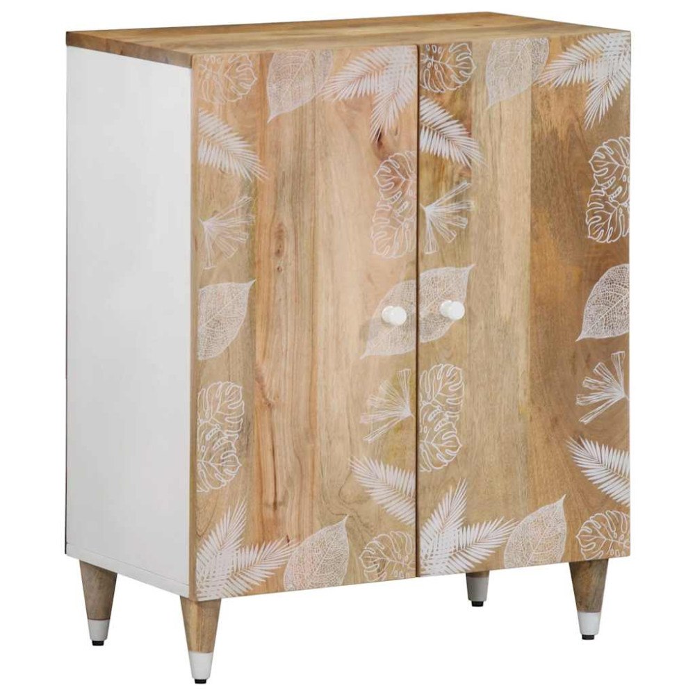 vidaXL Skänk 60x33,5x75 cm mango i massivt trä