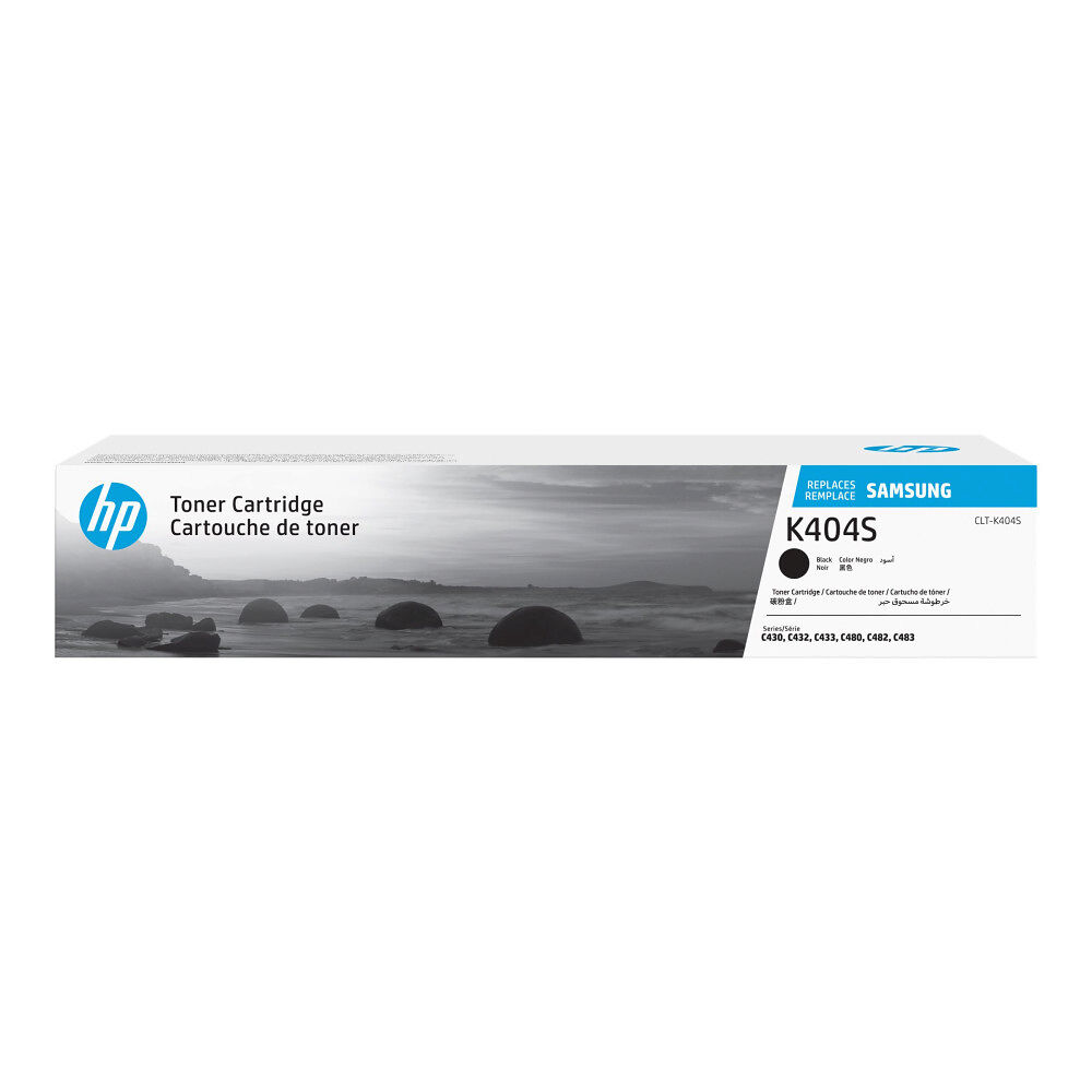 Hewlett-Packard HP CLT-K404S - svart - original - tonerkassett (SU100A)