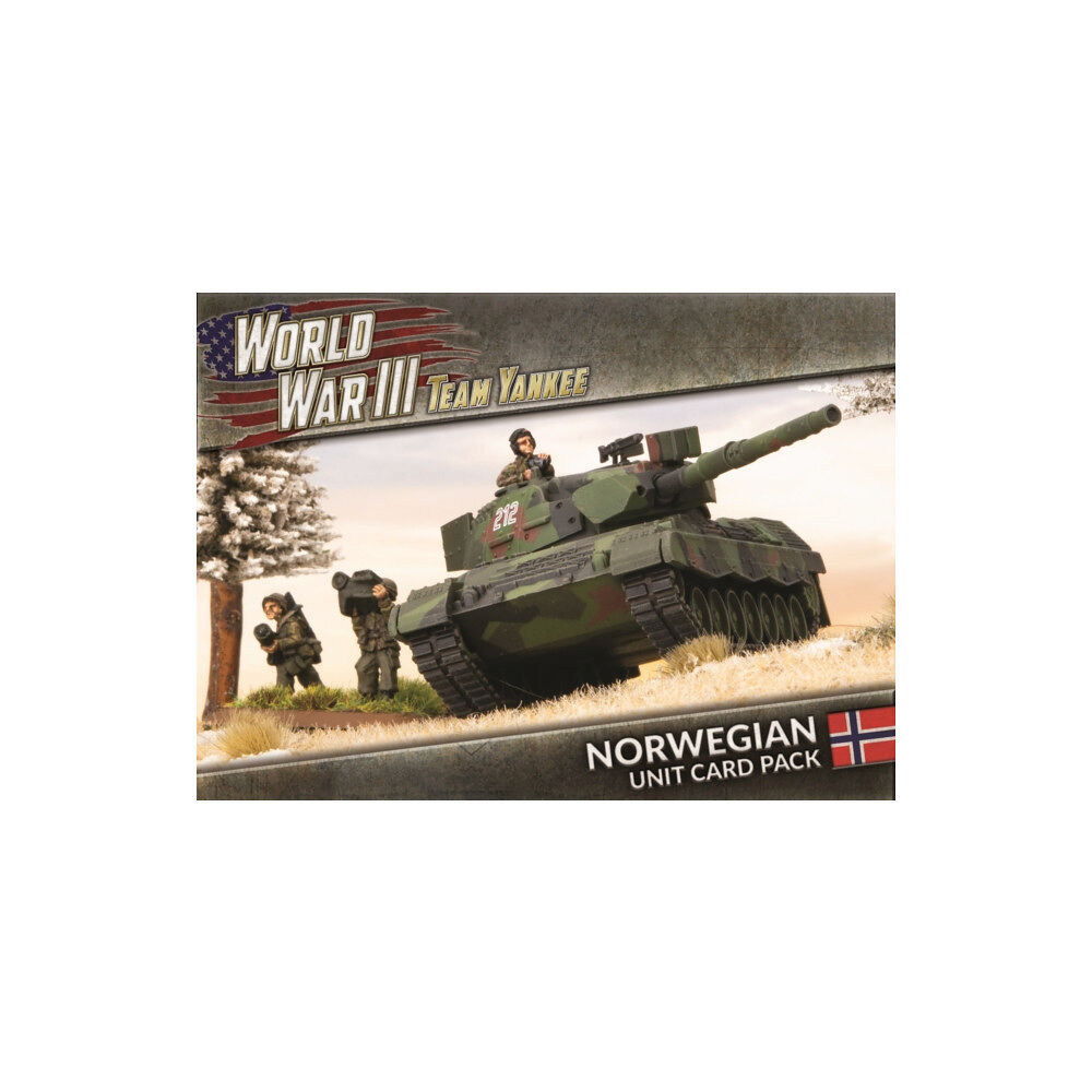 Battlefront Miniatures Norwegian Unit Cards (27x Cards)