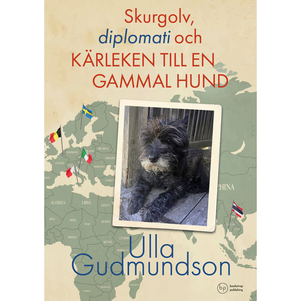 Ulla Gudmundson Skurgolv, diplomati och kärleken till en gammal hund (bok, danskt band)