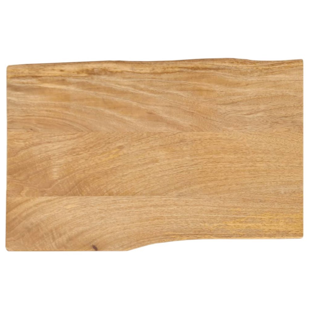 vidaXL Bordsskiva 50x40x2,5 cm levande kant massivt mangoträ