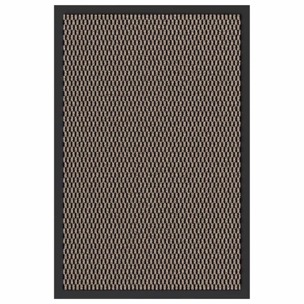 vidaXL Dörrmatta brun 40x60 cm