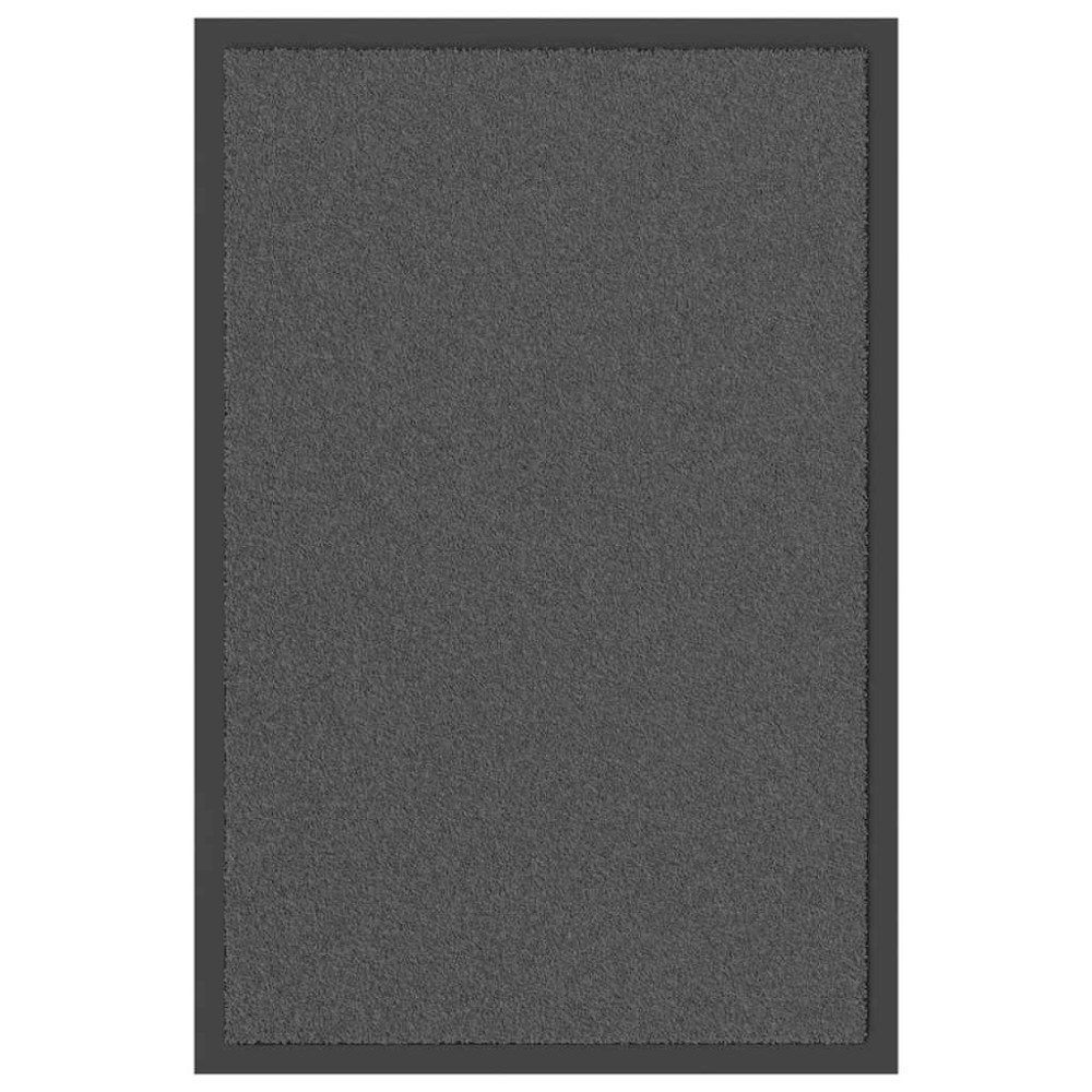 vidaXL Dörrmatta antracit 40x60 cm